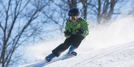 Skifahren im Winterlager des Ferienpass Oensingen